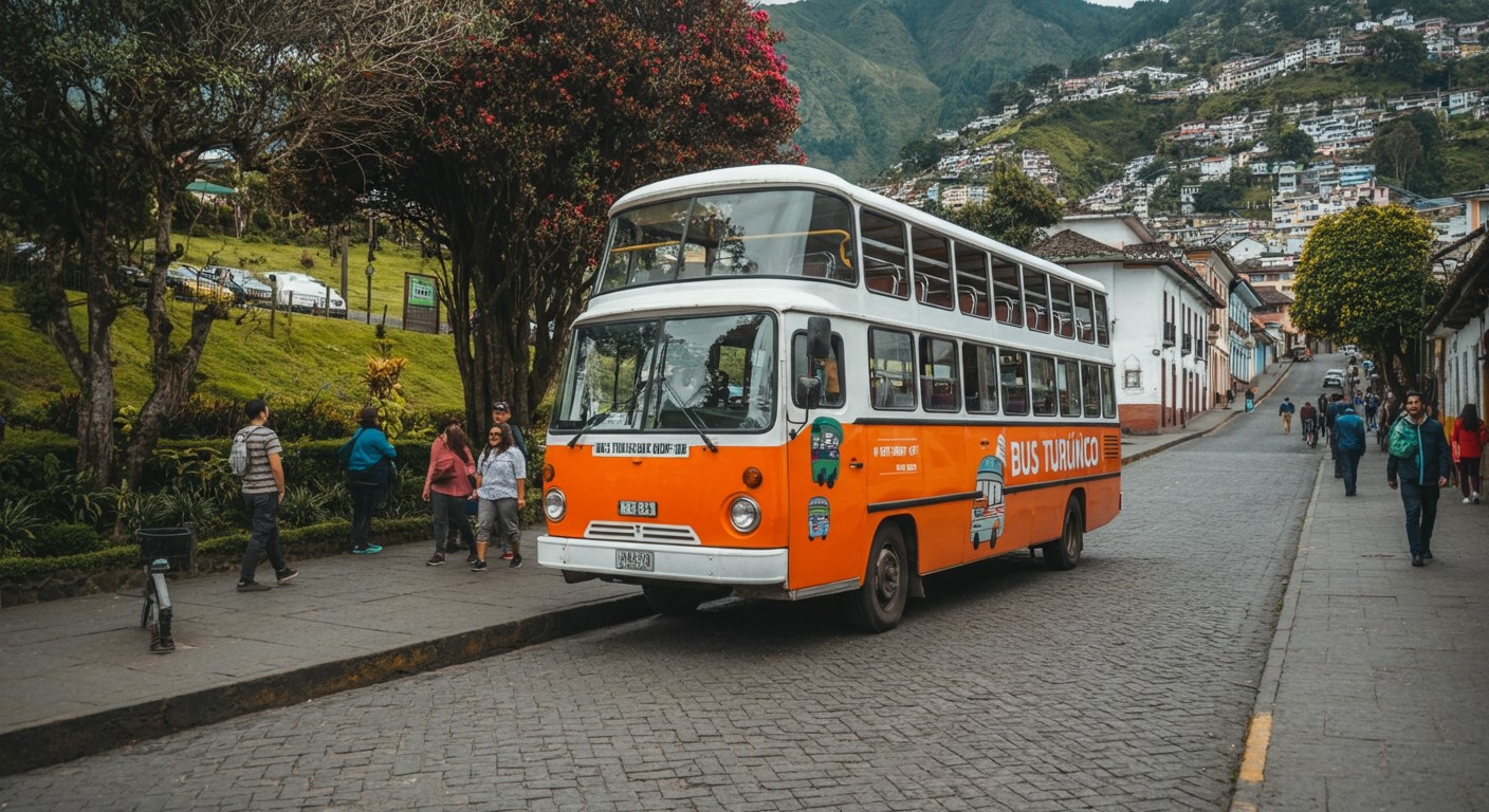 Bus Turístico Hop On Hop Off en Quito